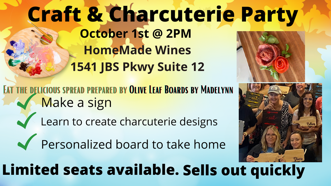 October Paint and Charcuterie Class